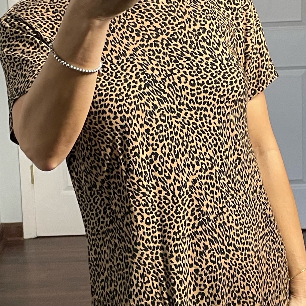 Carol Little Leopard Print Dress size 4 - Picture 5 of 12